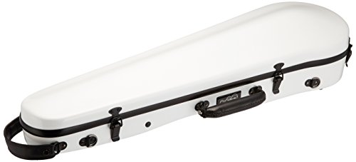 バイオリン ケースホワイト系カーボンマック白